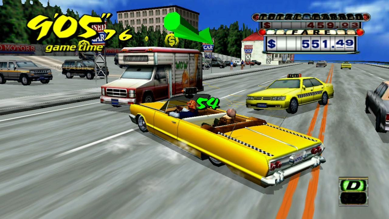 Crazy Taxi : Un jeu retro sur iPhone
