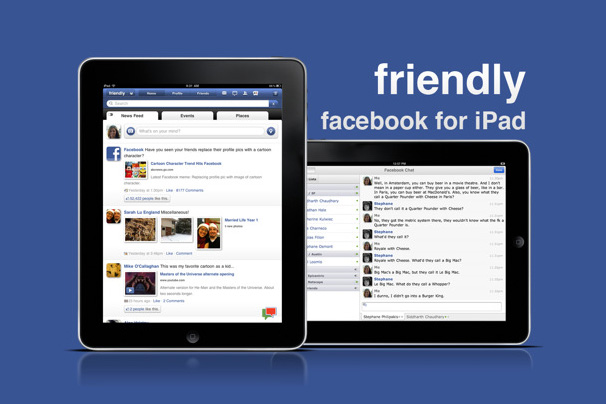 Facebook débarque enfin officiellement sur iPad !