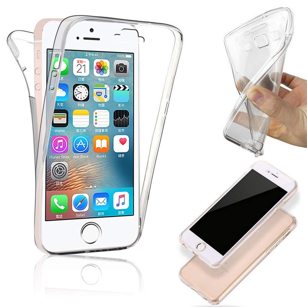 coque iPhone 5 silicone transparent NEW’C